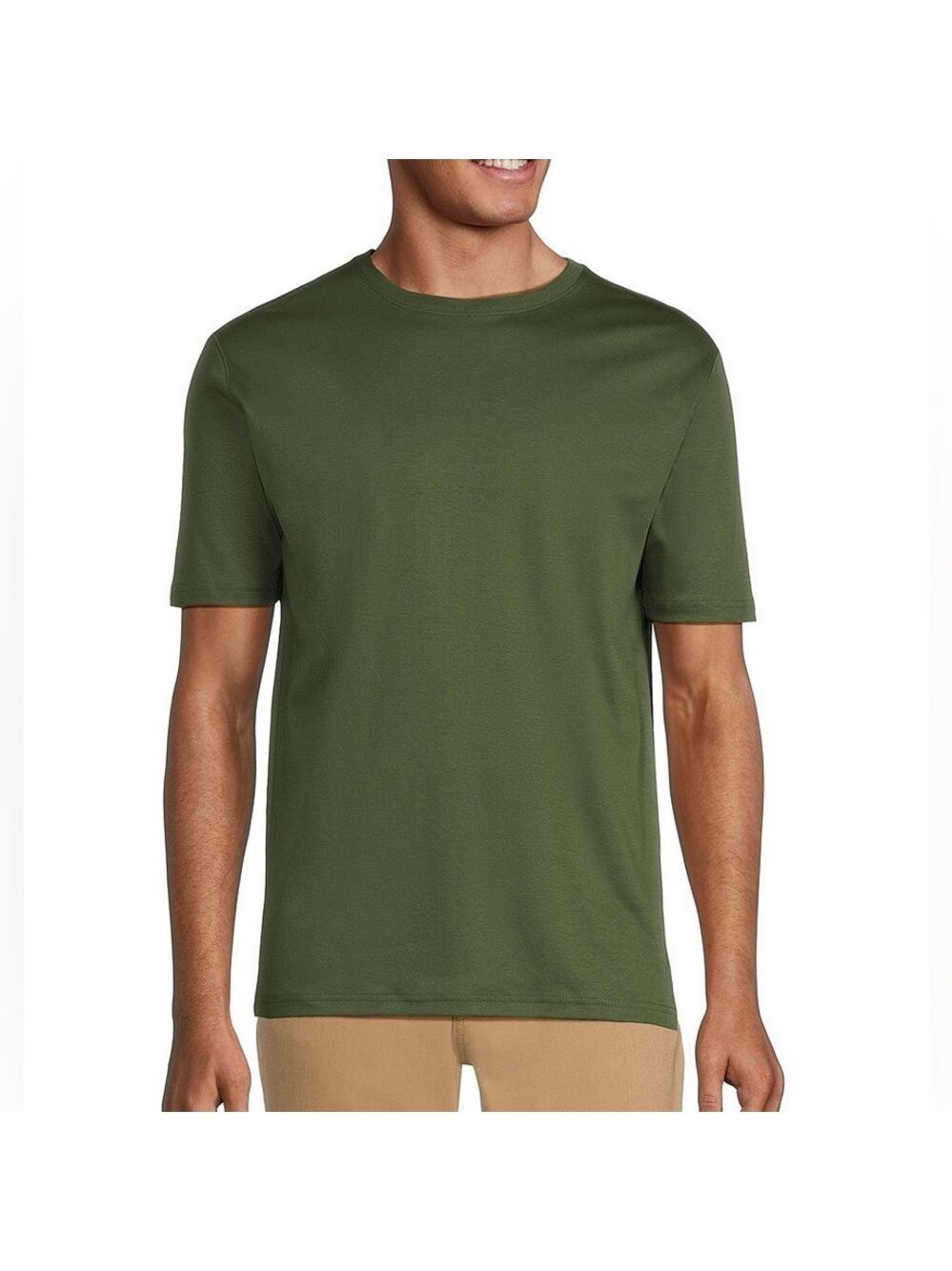 NWT $35 Murano Liquid Luxury Slim Fit T-Shirt - Crew Neck
